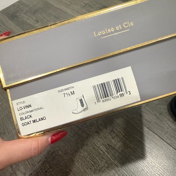 LOUISE ET CIE ankle boots SIZE 7.5 - Picture 8 of 8